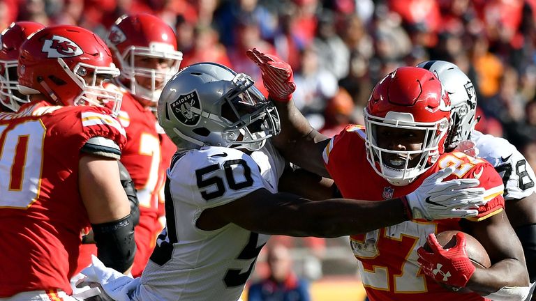 Kansas City Chiefs star Kareem Hunt fired after video shows him