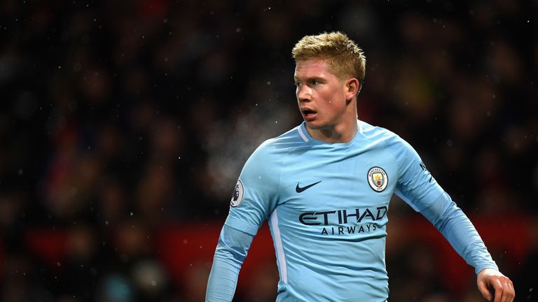   Kevin De Bruyne of Manchester City