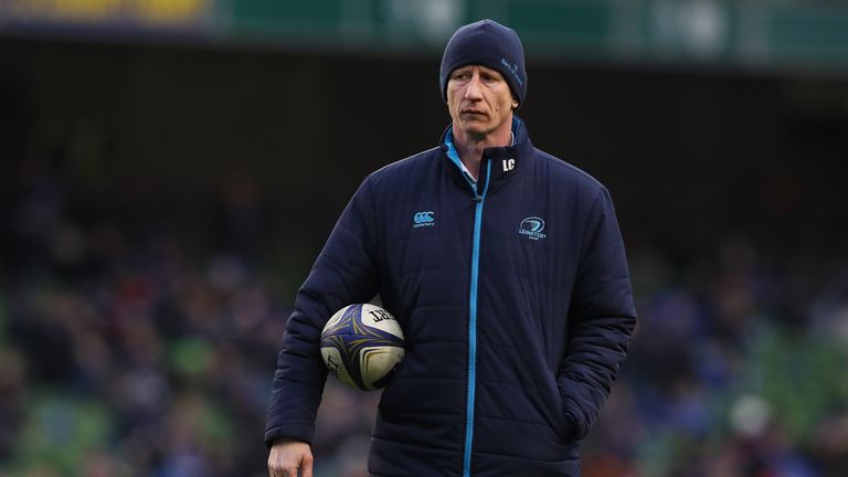 Leinster head coach Leo Cullen