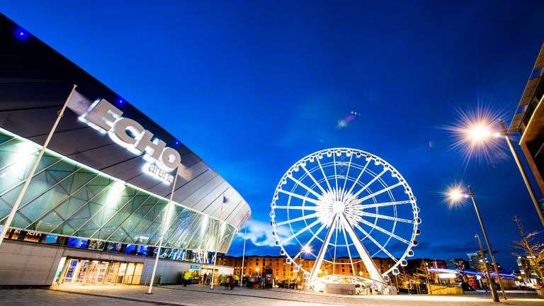 Echo Arena in Liverpool's King's Docks has annually hosted the British Gymnastic's Championships since 2012