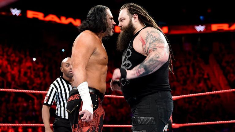 Matt Hardy was left in a bizarre condition following his Monday Night Raw loss to Bray Wyatt