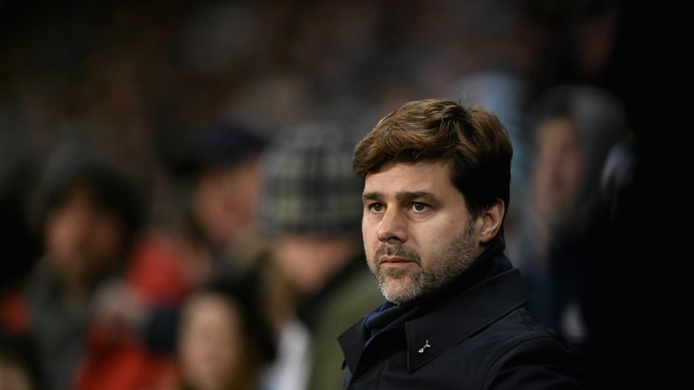 MANCHESTER, ENGLAND - DECEMBER 16:  Mauricio Pochettino, Manager of Tottenham Hotspur looks on prior to the Premier League match between Manchester City an