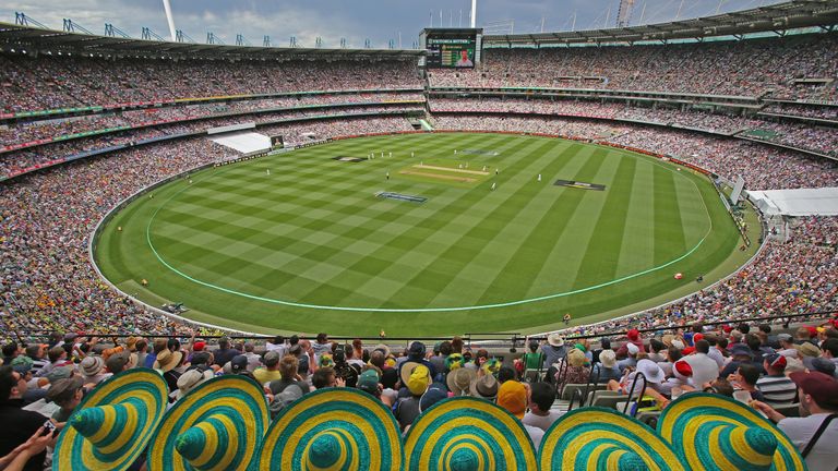 Authorities are targeting crowds of at least 25,000 people per day at the Melbourne Cricket Ground