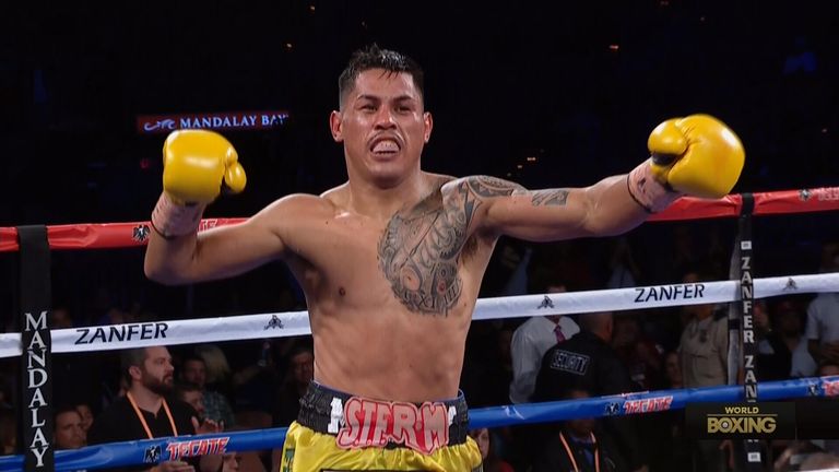 Roman stunned three-time world champion Salido