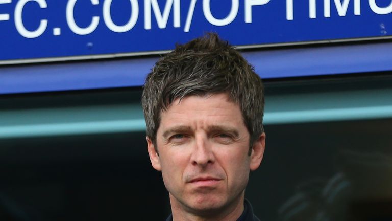 Noel Gallagher will join Gary Neville and Graeme Souness in the Sky Sports studio at Old Trafford on Sunday