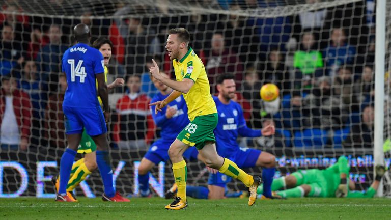 Marco Stiepermann scored the opener for Norwich