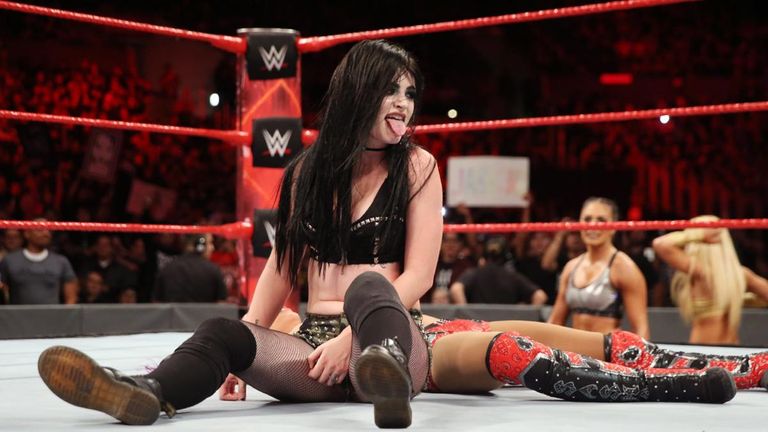 Paige defeated Sasha Banks in her first WWE match since June 2016