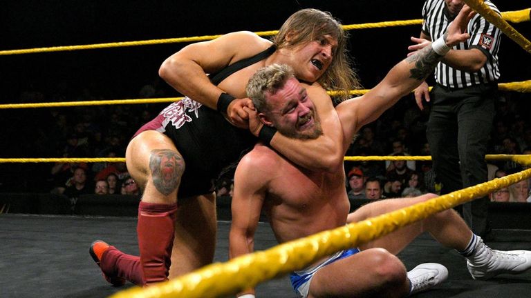 Tyler Bate sustained another loss to Pete Dunne in their latest United Kingdom title match