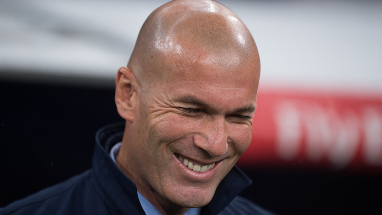 Zidane's side were looking to cut the gap on leaders Barcelona