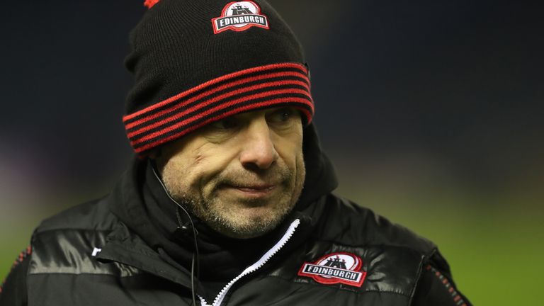 Edinburgh Head Coach Richard Cockerill