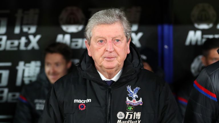 Crystal Palace manager Roy Hodgson