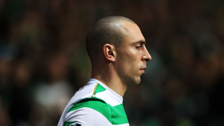 GLASGOW - DECEMBER 05: Scott Brown of Celtic is seen during the UEFA Champions League group B match between Celtic FC and RSC Anderlecht at Celtic