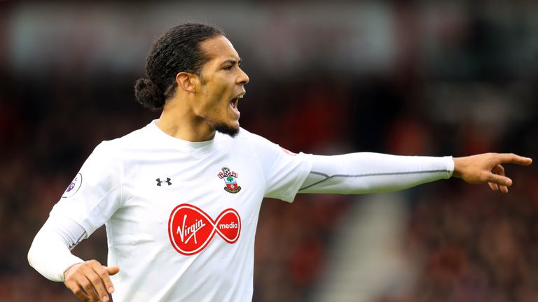 Southampton's Virgil van Dijk