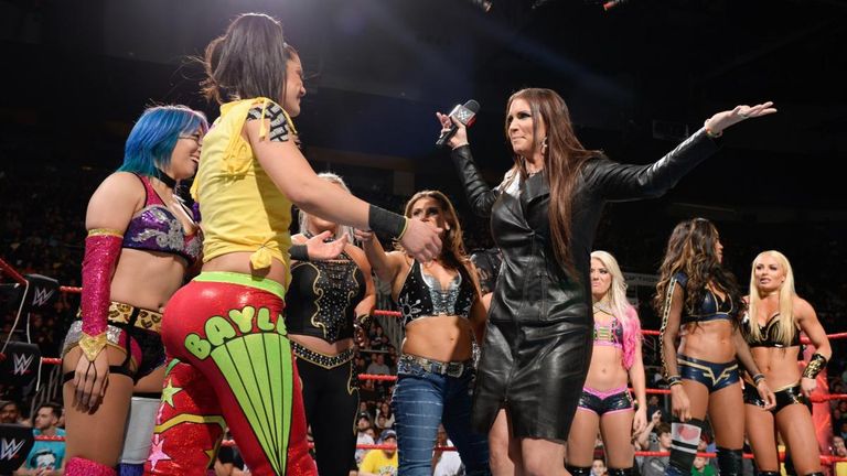 Stephanie McMahon confirmed the history-making news on this week's Raw