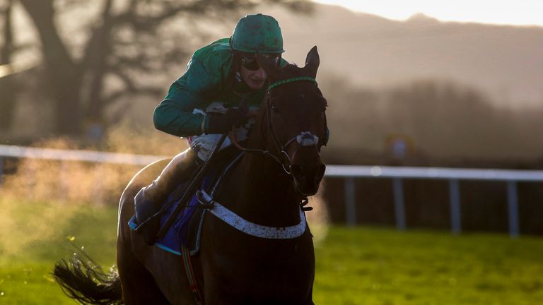 Top Notch and Daryl Jacob on the way to winning the Peterborough Chase at Cheltenham
