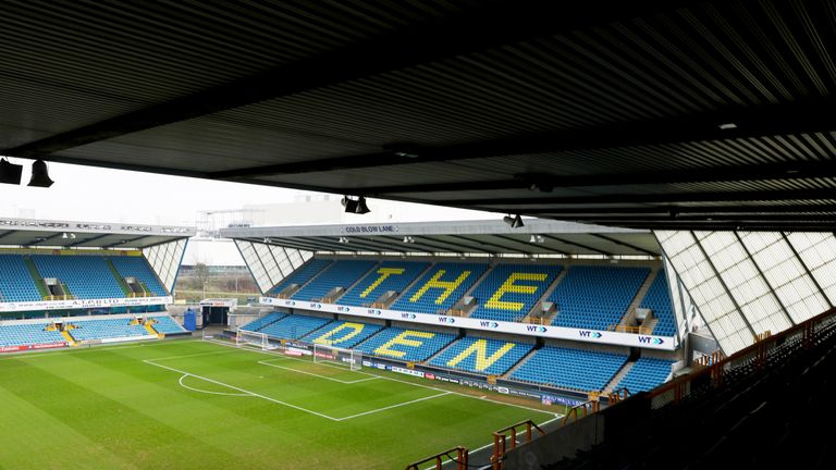 LONDON, ENGLAND - FEBRUARY 18: General view inside the stadium prior to The Emirates FA Cup Fifth Round match between Millwall and Leicester City at The De