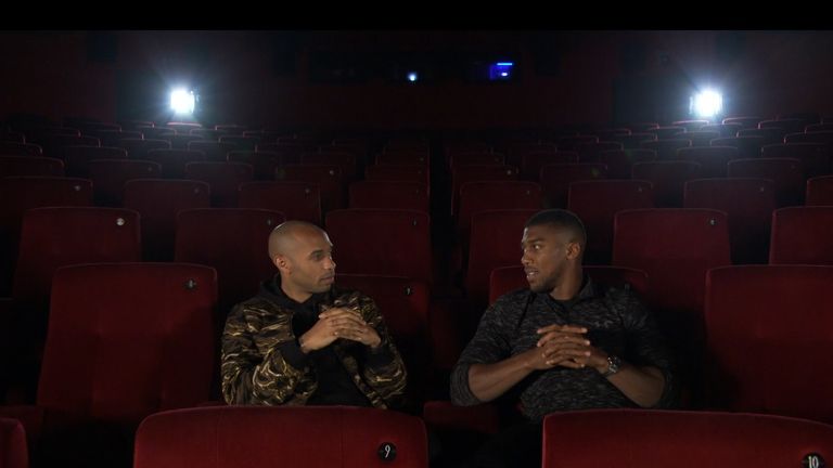 Thierry Henry talks to Anthony Joshua - part two
