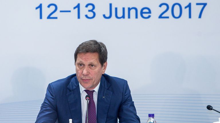 Russian Olympic Committee president Alexander Zhukov apologised for doping violations