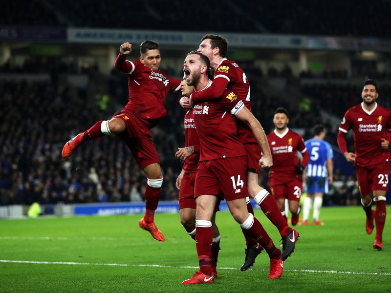 Com dois de Firmino, Liverpool reage, mas fica no empate com o Brighton no  Inglês