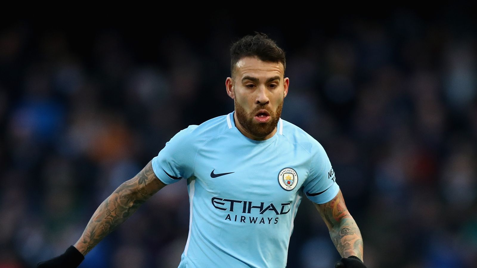 Nicolas Otamendi Signs Manchester City Contract Extension Until 2022 Football News Sky Sports