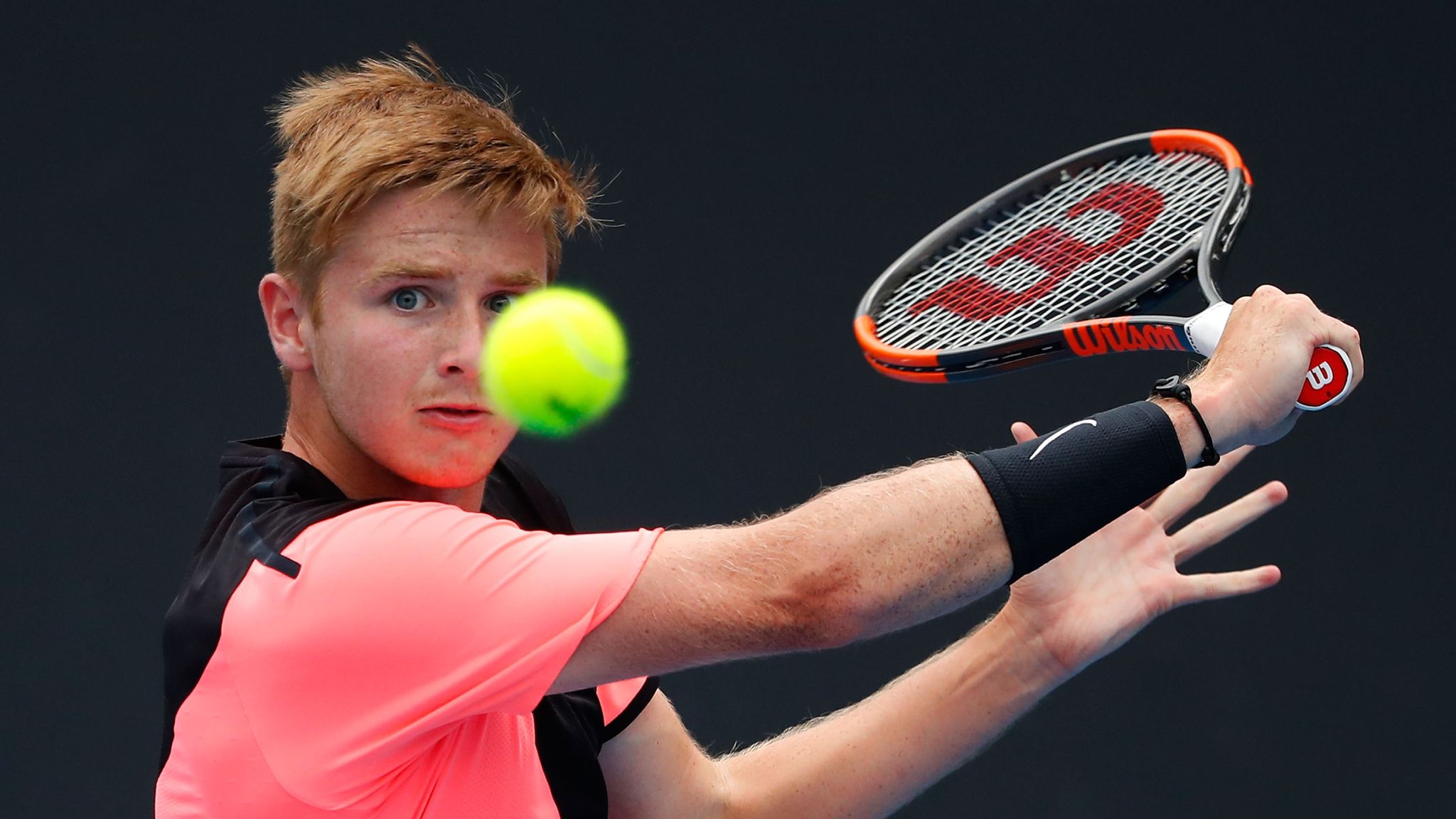 Aidan McHugh suffers defeat in junior semi-finals at Australian Open Tennis News Sky Sports