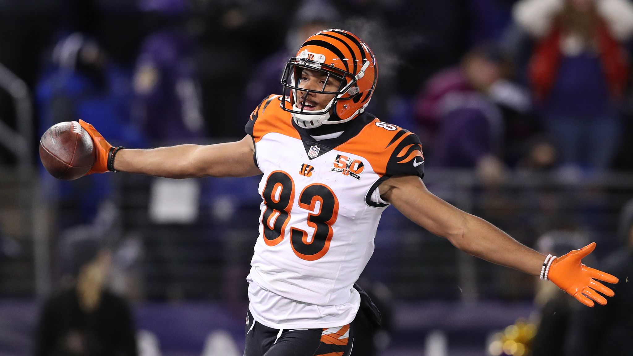 Cincinnati Bengals TD beats Baltimore Ravens: Andy Dalton to Tyler Boyd