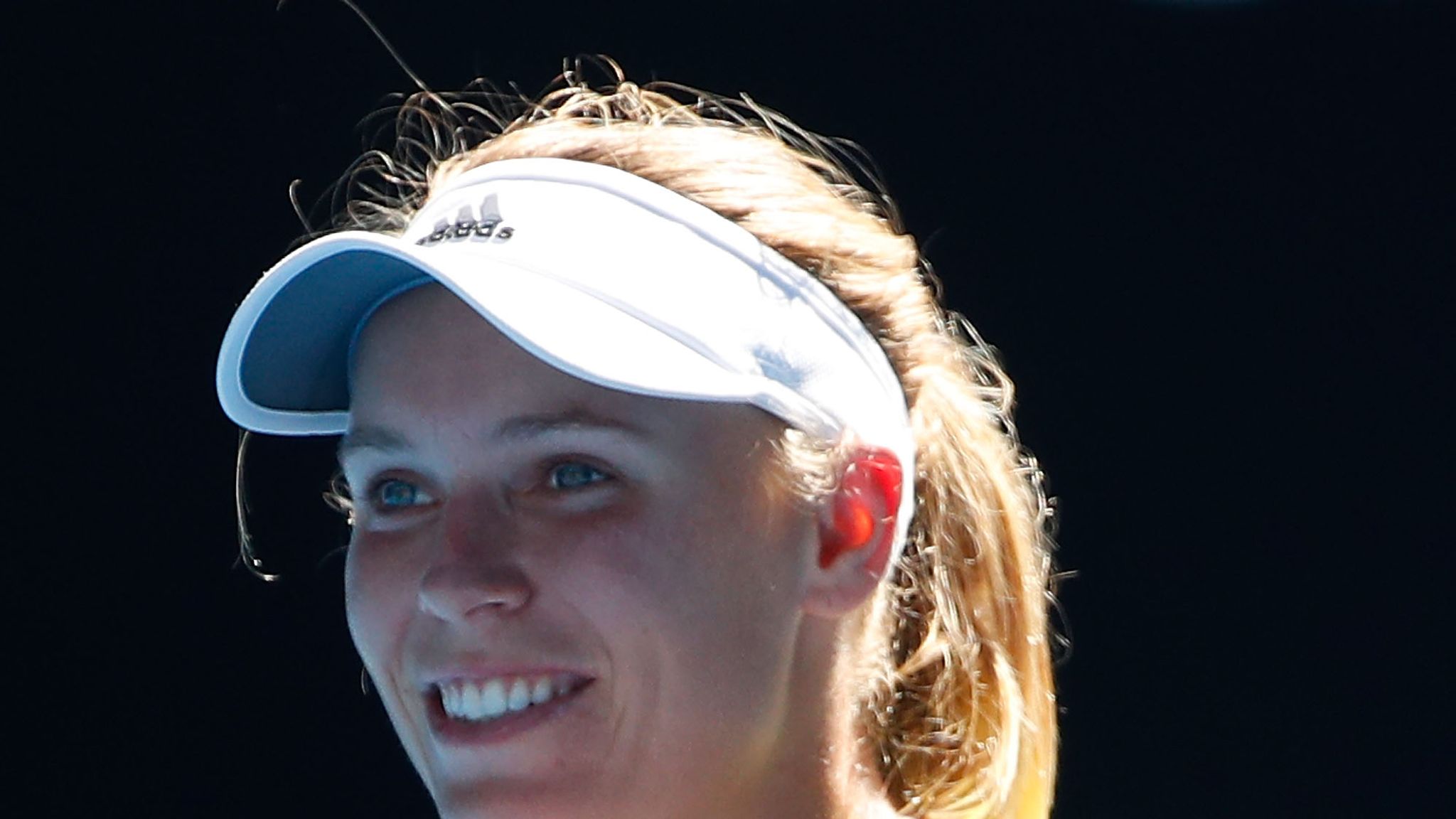 Australian Open Caroline Wozniacki saves two match points before beating Jana Fett | Tennis News | Sky Sports