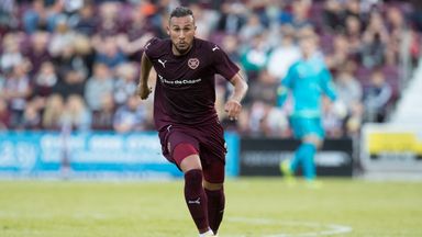 Image of Faycal Rherras in action for Hearts