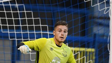 Image of Everton goalkeeper Louis Gray has joined Carlisle