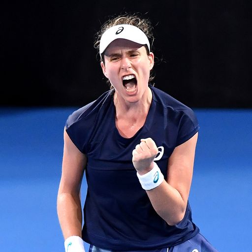 Konta faces Brengle at Aussie Open