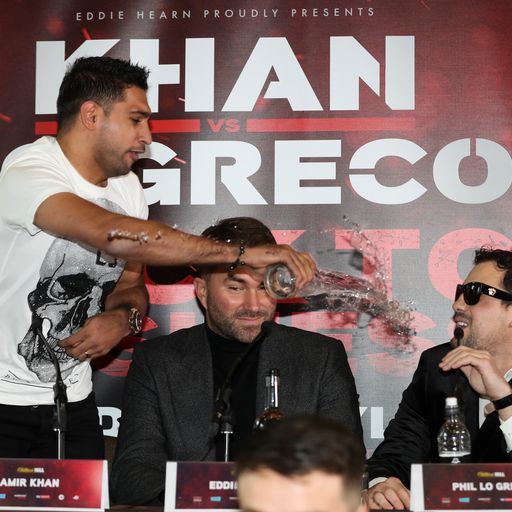 Khan and Lo Greco clash
