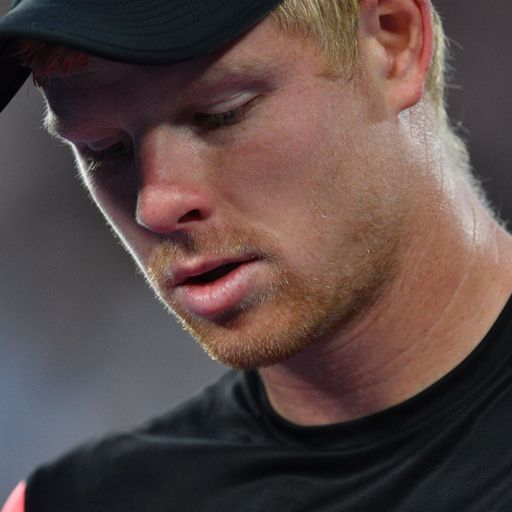 Edmund's Australian Open run ends