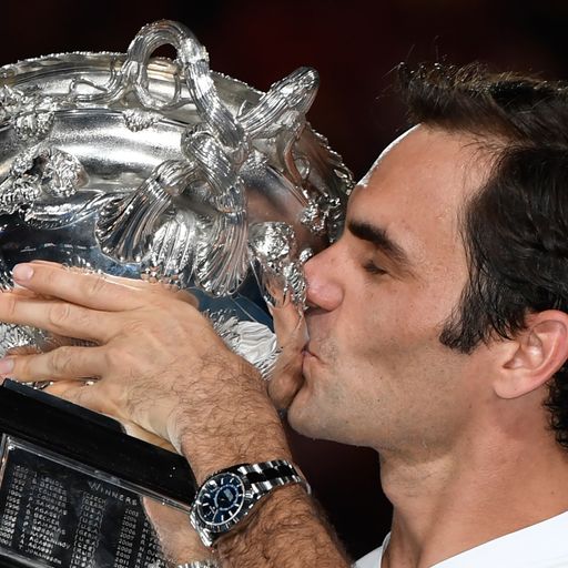 Federer wins sixth Australian Open