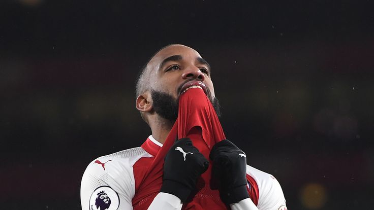 Alexandre Lacazette has not scored in eight games