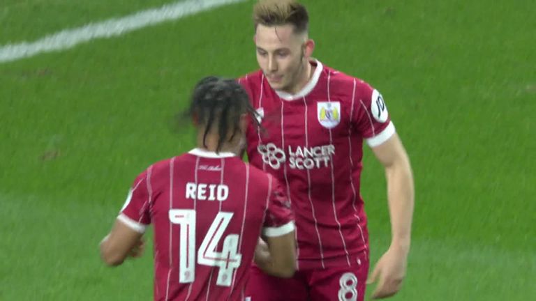 Reid puts Bristol City ahead