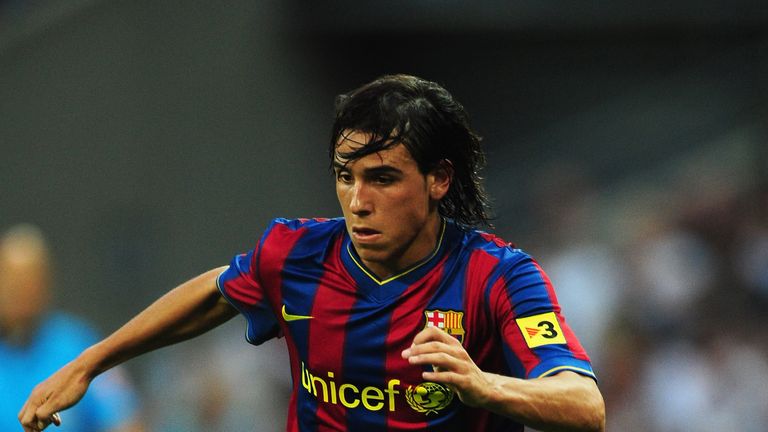 Gai Assulin of Barcelona in action during the Wembley Cup match between Tottenham Hotspur and Barcelona at Wembley Stadium in 2009