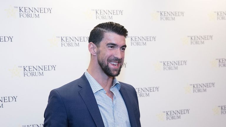 Michael Phelps was a speaker at The Kennedy Forum in Chicago this week, when he talked about mental issues
