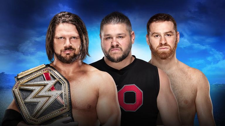 Kevin Owens and Sami Zayn will become co-champions if they defeat AJ Styles at the Royal Rumble