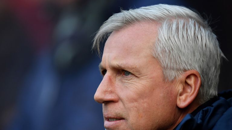 EXETER, ENGLAND - JANUARY 06:  Alan Pardew, Manager of West Bromwich Albion looks on prior to The Emirates FA Cup Third Round match between Exeter City and
