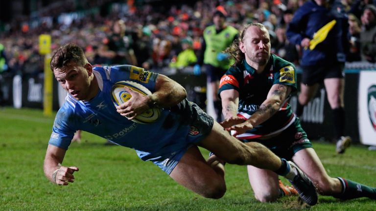 Lewington has scored six tries in 13 games for London Irish this season