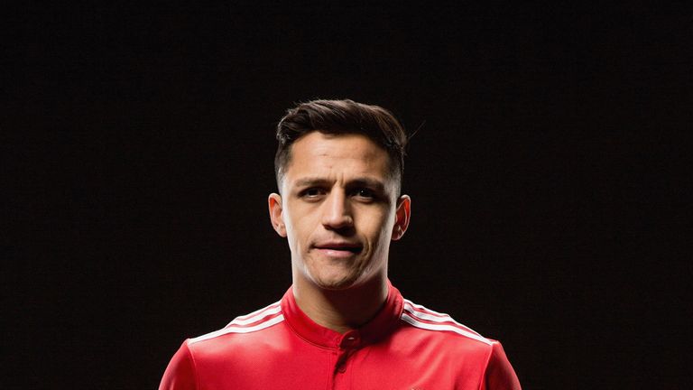 Alexis Sanchez of Manchester United(Photo by Manchester United/Man Utd via Getty Images) 