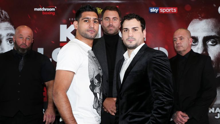 Amir Khan and Phil Lo Greco