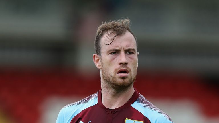 KIDDERMINSTER, ENGLAND - JULY 22:  Ashley Barnes of Burnley looks on during the pre season friendly match between Kidderminster Harriers and Burnley at Agg