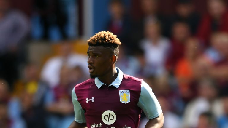 Aaron Tshibola is reunited with manager Steve Clarke