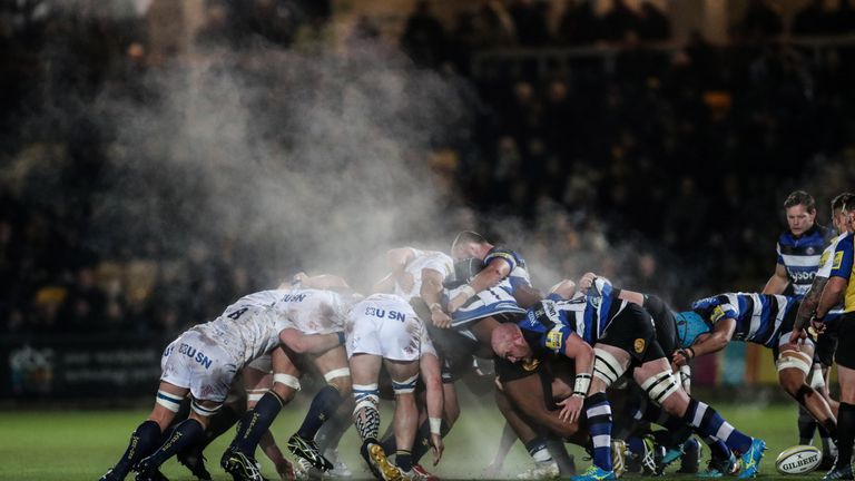 Worcester were second best in almost every area to Bath 
