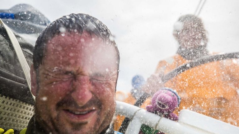 Brian Carlin joined the Turn the Tide on Plastic crew for  leg four of the Volvo Ocean Race