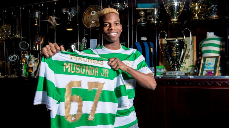 New Celtic signing Charly Musonda