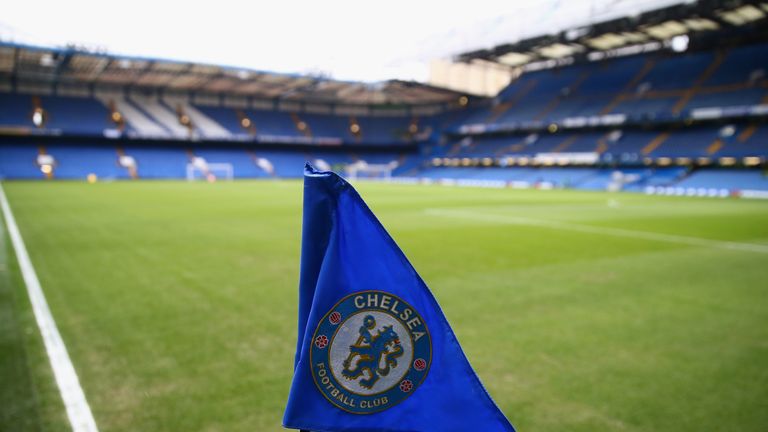 LONDON, ENGLAND - FEBRUARY 13:  A general view of the stadium prior to the Barclays Premier League match between Chelsea and Newcastle United at Stamford B