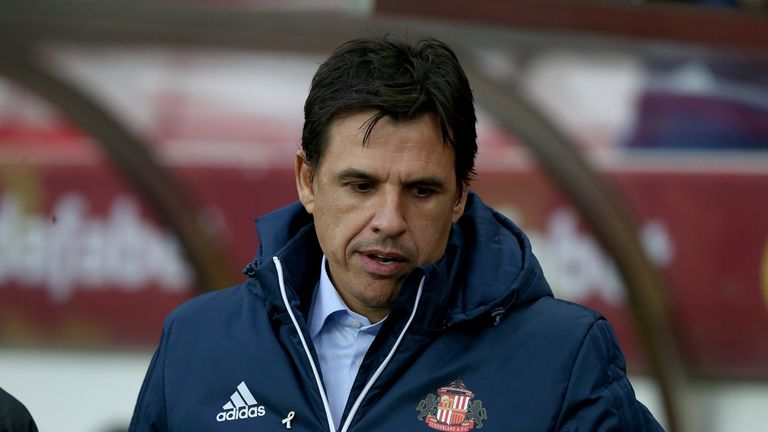 SUNDERLAND, ENGLAND - DECEMBER 02:  Chris Coleman manager of Sunderland reacts during the Sky Bet Championship match between Sunderland and Reading at Stad