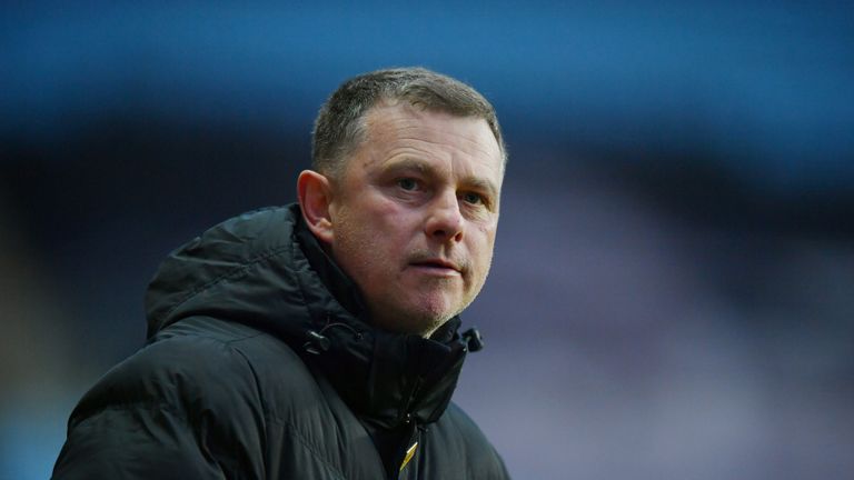 COVENTRY, ENGLAND - DECEMBER 03:  Mark Robins, Manager of Coventry City looks on during the The Emirates FA Cup Second Round match between Coventry City an